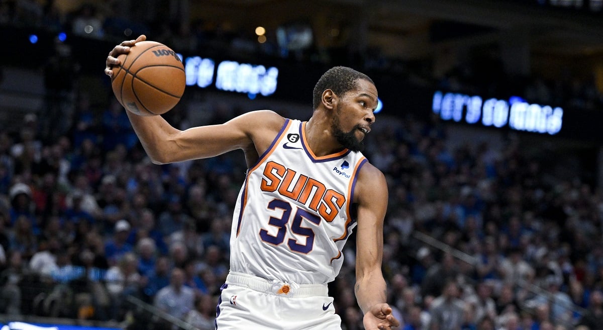 Kevin Durant freak ankle injury Phoenix Suns out 