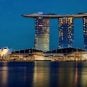 Marina Bay Sands in Singapore at night
