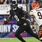 Lamar Jackson trade Baltimore Ravens Colts Falcons request