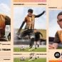 Sample player options in the FIFA 23 video game Ultimate Pack