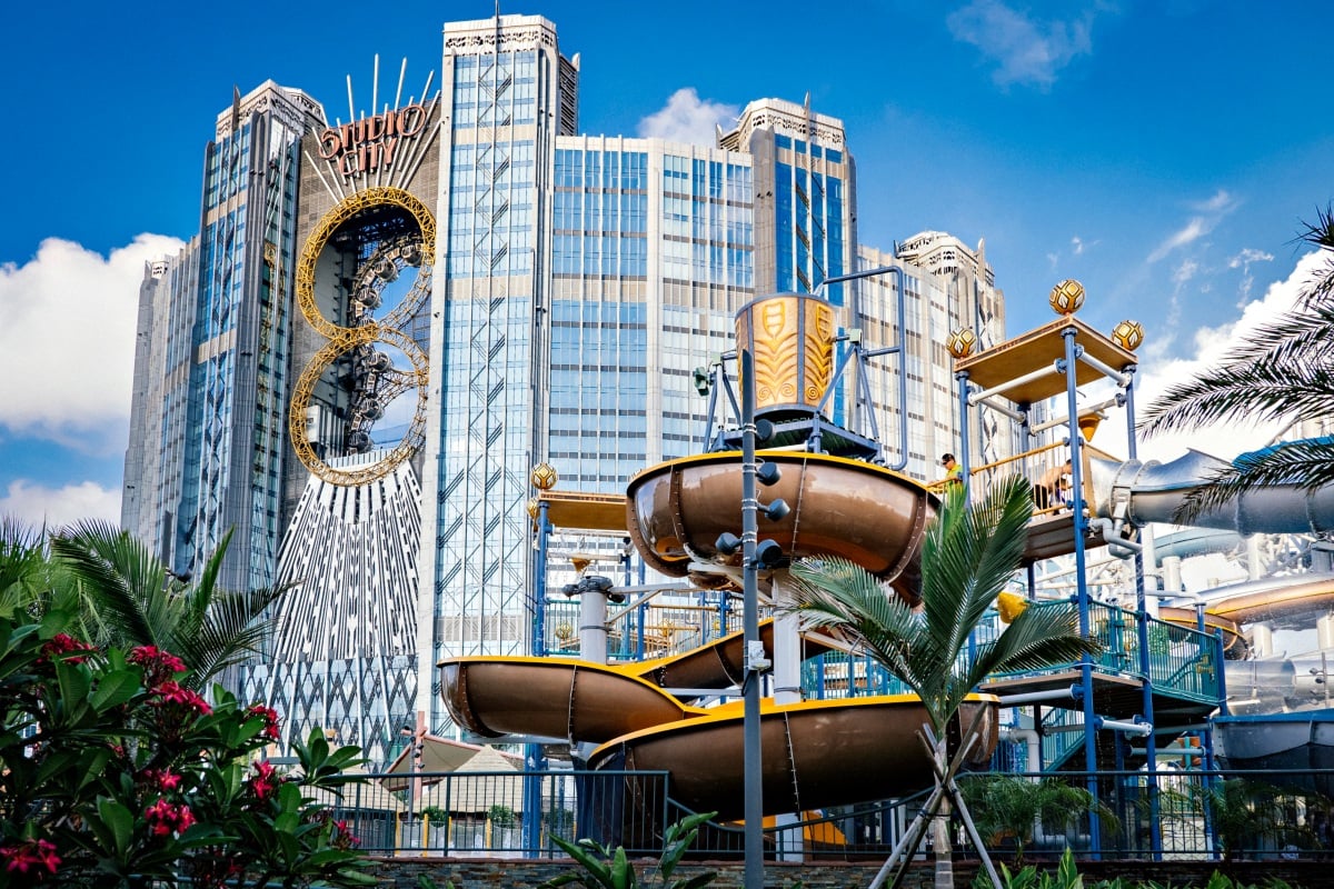 Studio City water park Melco Resorts Macau Cotai Strip