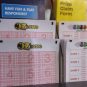 Oz Lotto lottery tickets on display at a store