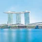 The Marina Bay Sands resorts in Singapore