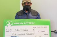 Virginia Lottery Pick 4 Game Won 20 Times During Single Drawing for $100K Prize
