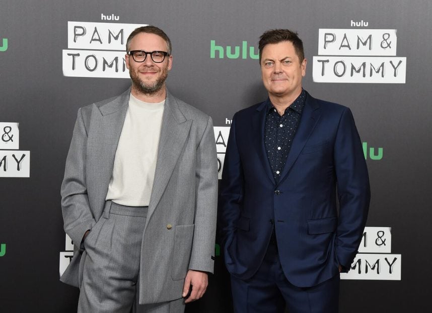Seth Rogen and Nick Offerman