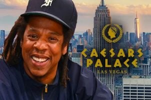 Jay-Z New York City Times Square Caesars SL Green