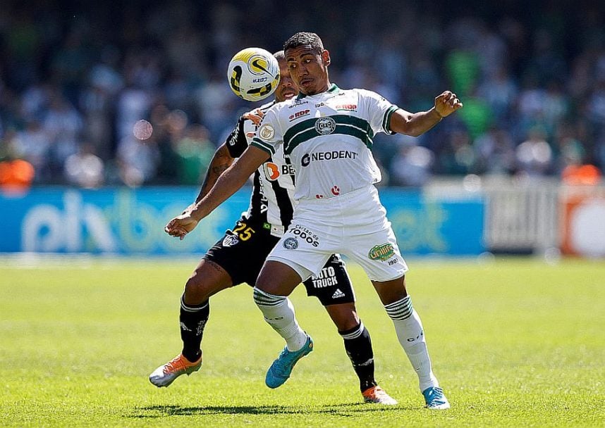 Brazilian soccer players on the field