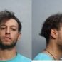 Edmanuel Victoria's mugshot photos from an arrest for marijuana possession in Florida