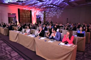 Ibero-American Gaming Summit attendees during a seminar in May