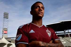 Max Alves of the Colorado Rapids in a publicity photo