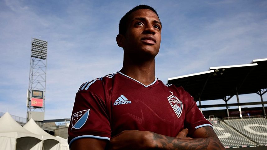 Max Alves of the Colorado Rapids in a publicity photo