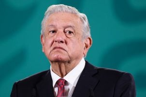 Mexican President Andrés Manuel López Obrador in an appearance before lawmakers