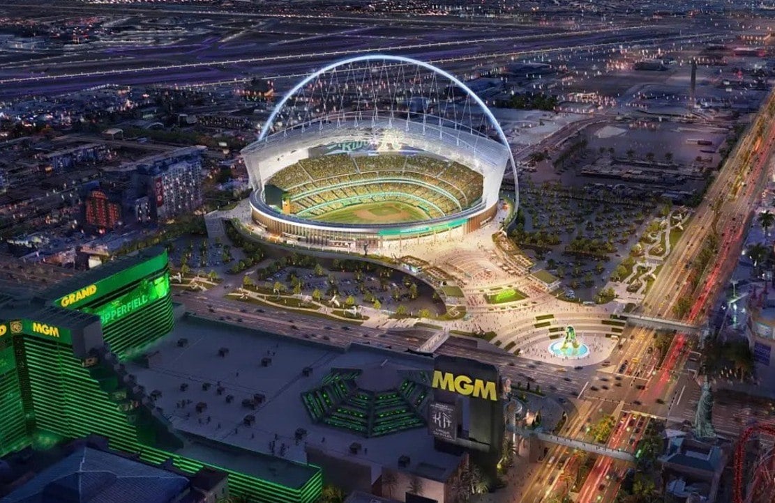 A's Release First Official Las Vegas Stadium Renderings Casino Lucky