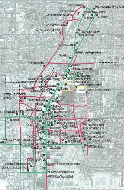 LVCC Loop  Passenger Station Map, Updates & More Info