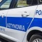 A Cypriot police car at a crime scene
