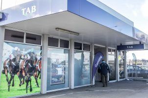 A Tab NZ betting shop in New Zealand