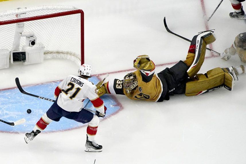 Panthers rally, top Golden Knights 3-2 in OT of Game 3 of Stanley