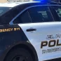 An El Paso police car on duty
