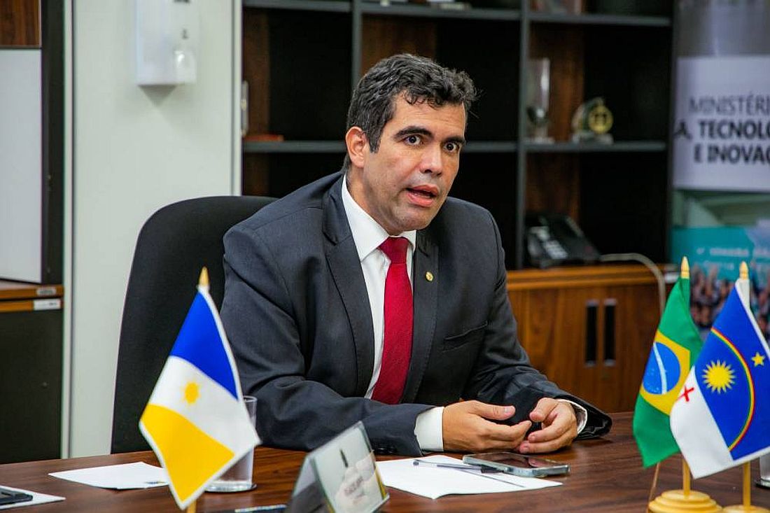 Brazilian Federal Deputy Ricardo Ayres in an interview