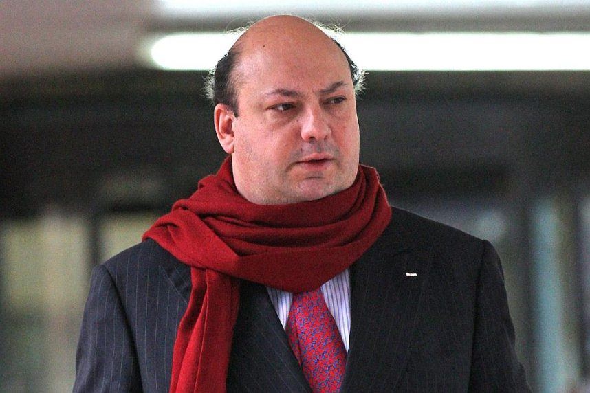 Fraudster and part-time poker player Achilleas Kallakis making a court appearance