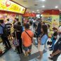 Players line up to purchase Taiwan Lottery tickets