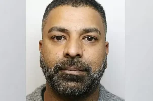 Sajad Hussain in a police mugshot