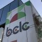The BC Lottery Corporation logo on its offices