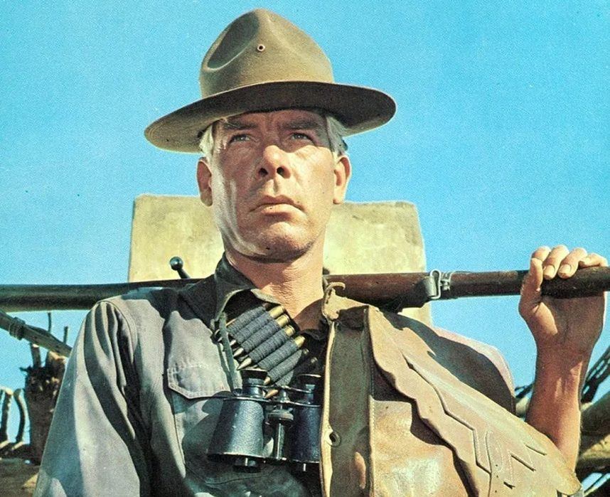 Lee Marvin in a movie 