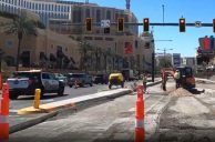 Las Vegas Strip Motorists Face Delays From Formula 1 Repaving