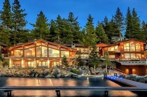 Villa Harrah Lake Tahoe mansion