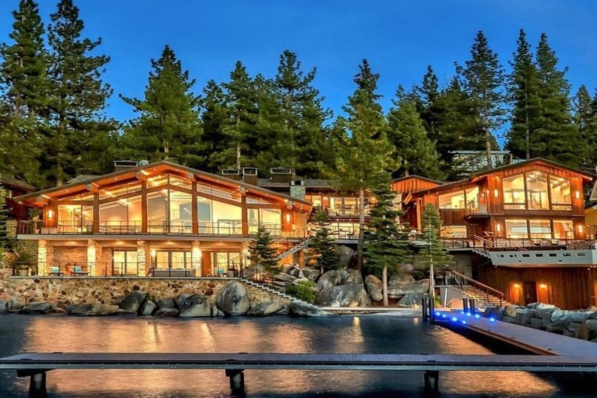 Villa Harrah Lake Tahoe Mansion Listed for $19.5M