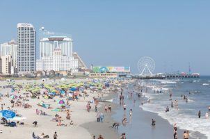 Atlantic City casinos gaming revenue GGR