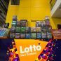 A Lotto NZ display in a store