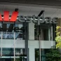 A Westpac sign hangs over the entrance of one of the bank's branches