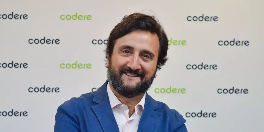 Gonzaga Higuero dalam foto PR Codere setelah pengangkatannya sebagai CEO