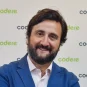 Gonzaga Higuero in a PR photo by Codere upon his appointment as CEO