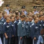 Inmates at a prison in Sichuan in Western China