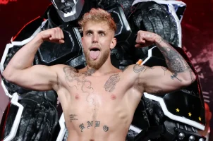 Internet celeb and boxer Jake Paul before a boxing match