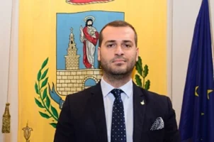 Municipal Councilor of Mazara del Vallo, Italy, Giorgio Randazzo in a PR photo