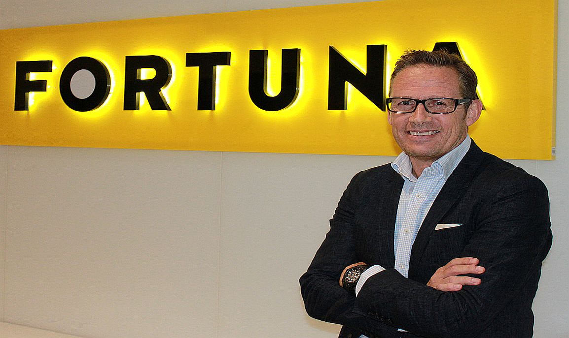 Per Widerström in a PR photo when he was CEO of Fortuna Entertainment Group