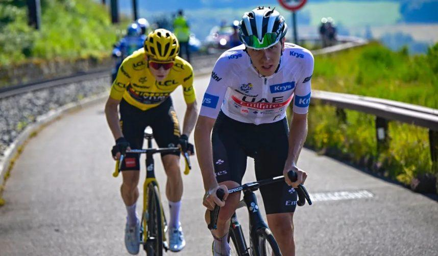 Tadej Pogacar Jonas Vingegaard Tour de France