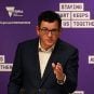 Victoria, Australia Premier Dan Andrews in a press conference