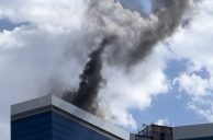Fontainebleau Hotel Smoky Blaze Leads 93 Las Vegas Firefighters to Respond