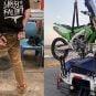 Dirt bike, reckless rider, Las Vegas, RAID