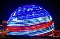 VIDEO: Sphere’s External Display Makes Las Vegas Strip Debut on July 4th