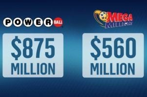 Powerball Mega Millions jackpots lottery
