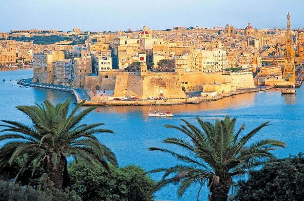 A view of Malta and Grand Harbour