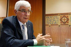 Catalonia, Spain's Minister of Health, Manel Balcells, in an interview
