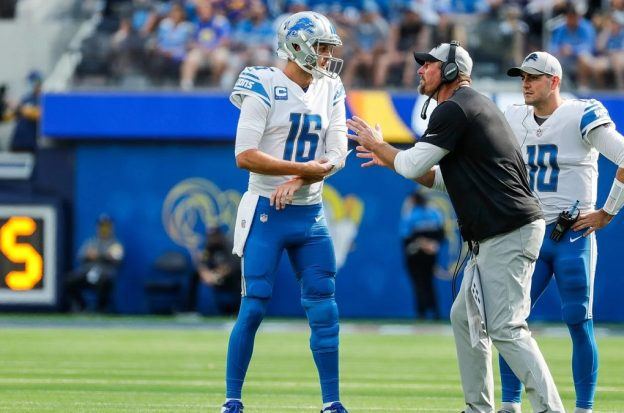 Detroit Lions head coach Dan Campbell
