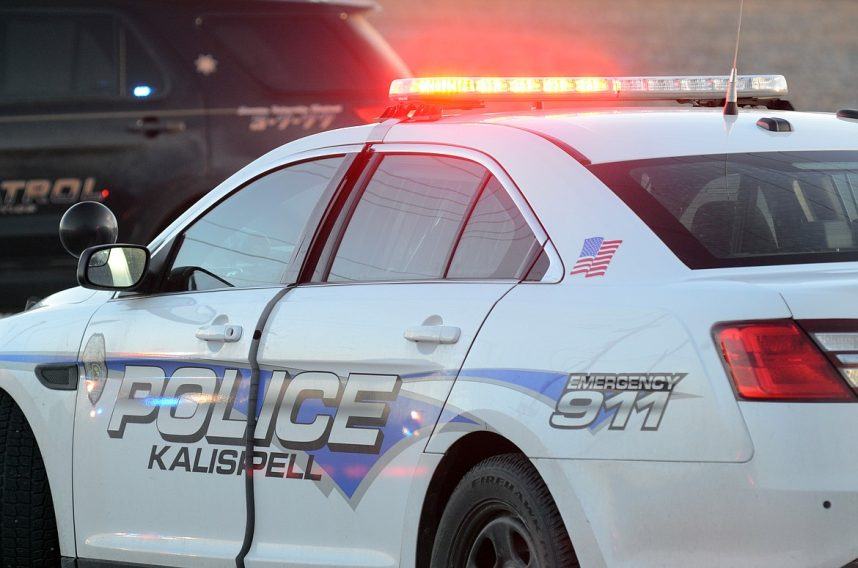 Kalispell, Mont. police vehicle